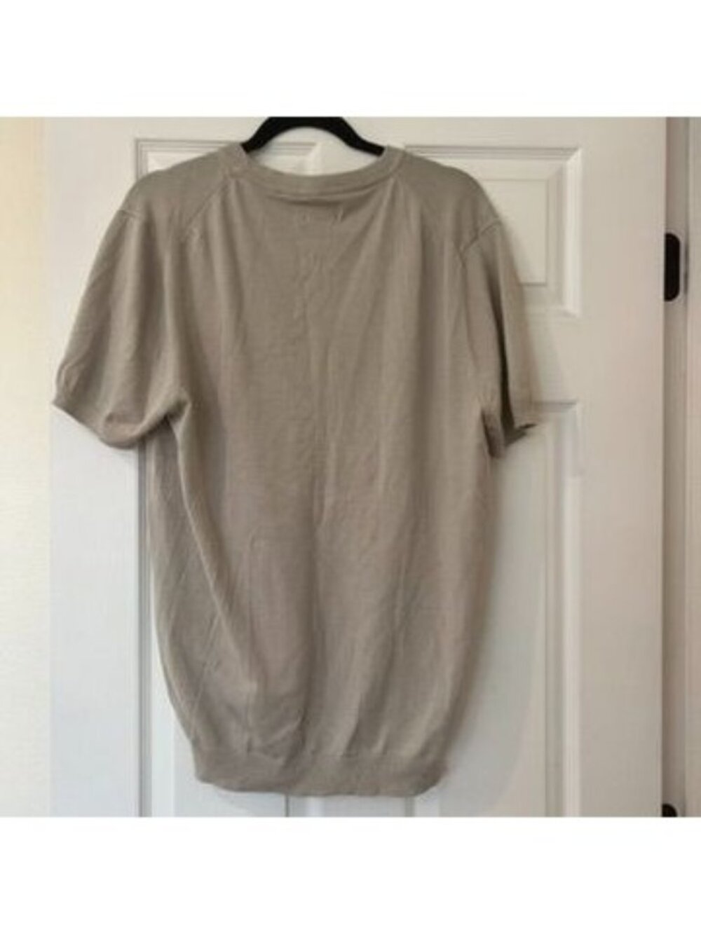 Soft Knit Casual Short Sleeve Crewneck Shirt Size XL